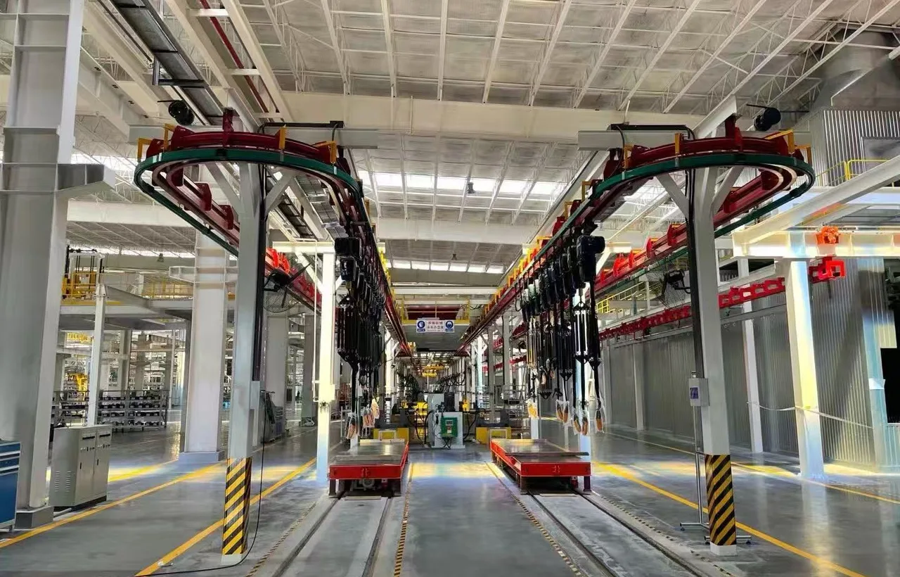 Frame splicing line, BAIC Foton