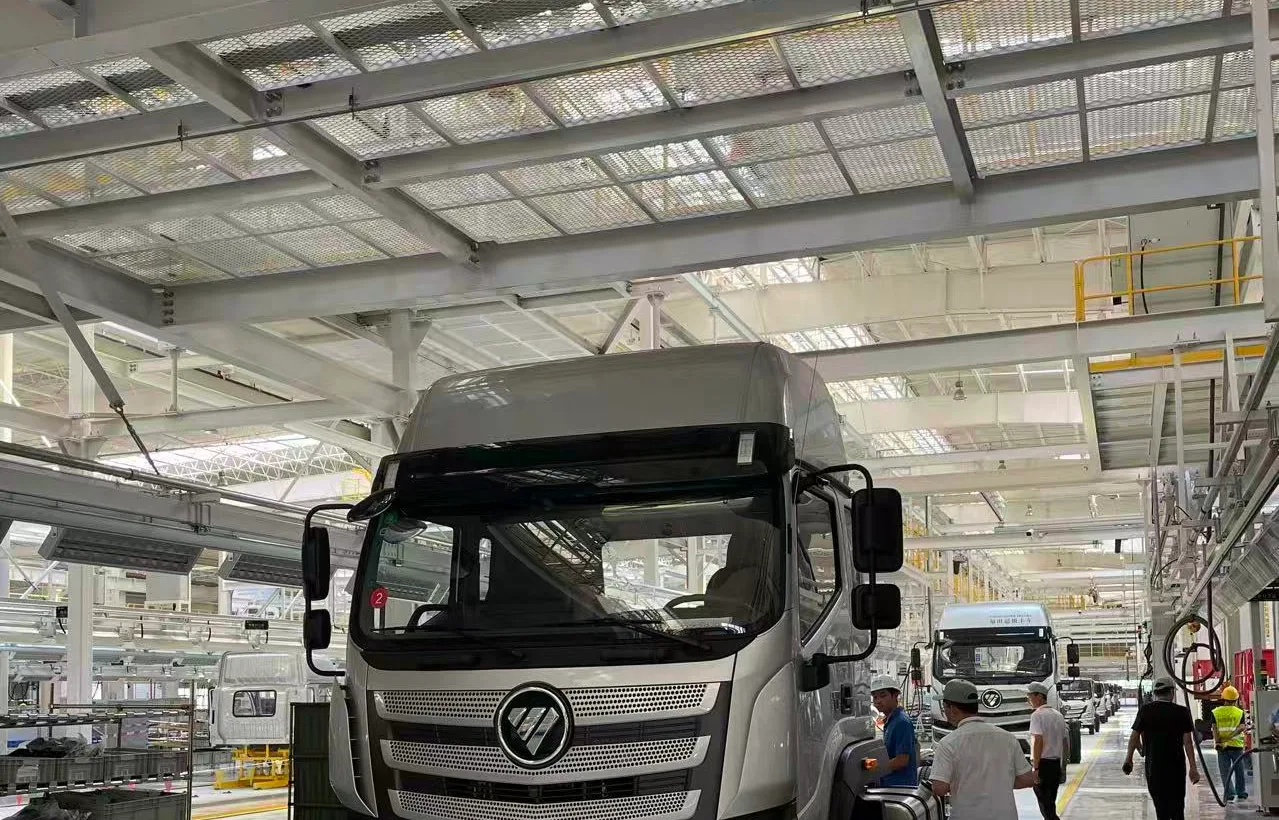 Commercial vehicle final assembly line, BAIC Foton