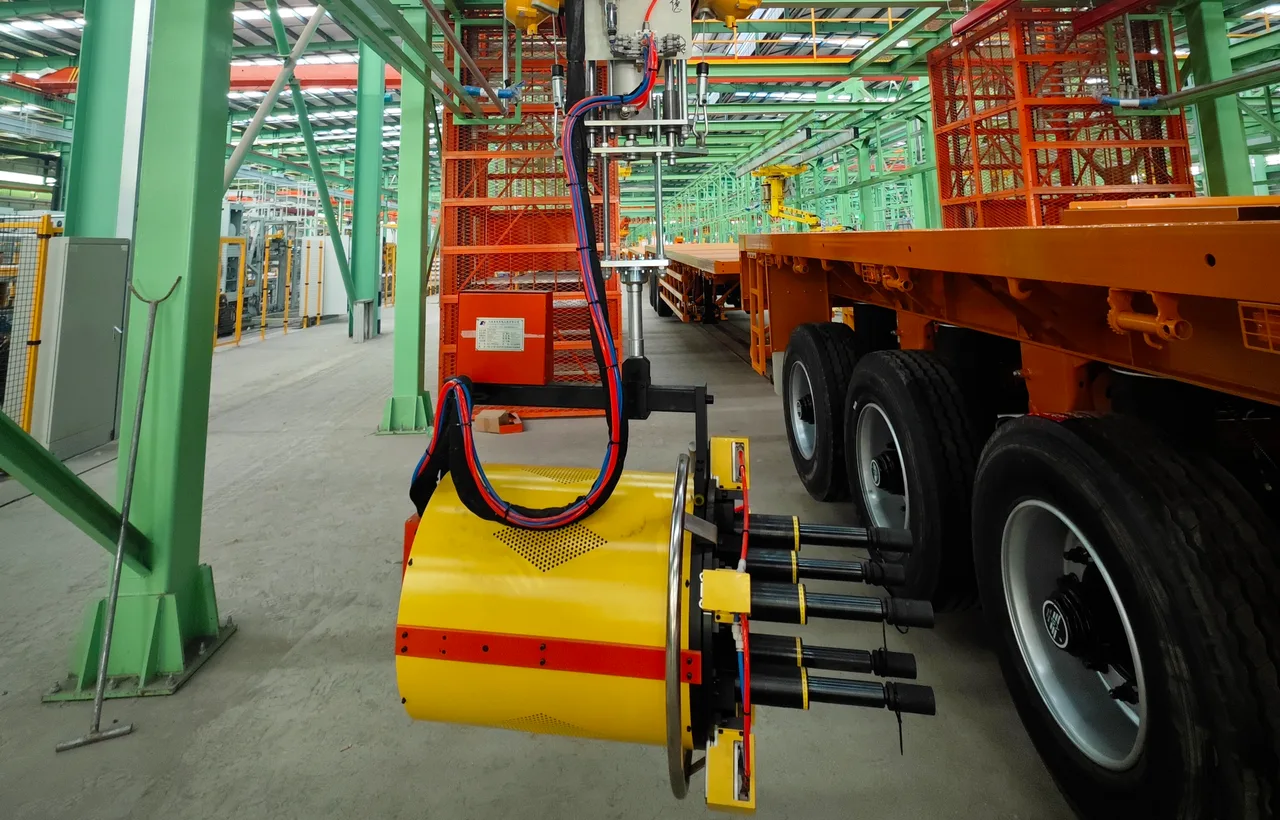 Special vehicle five-axis tightening machine, Liaoning Jintianma
