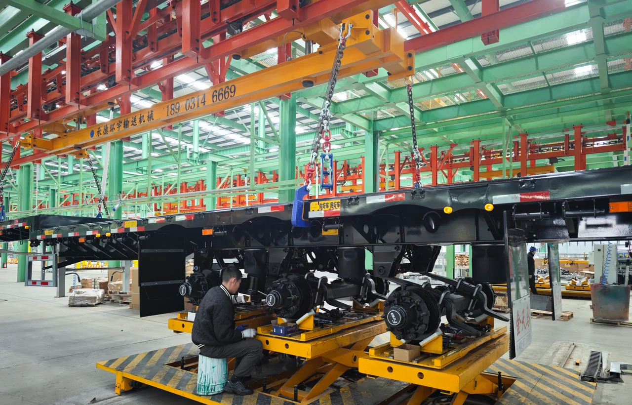 Special vehicle axle assembly lift, Liaoning Jintianma