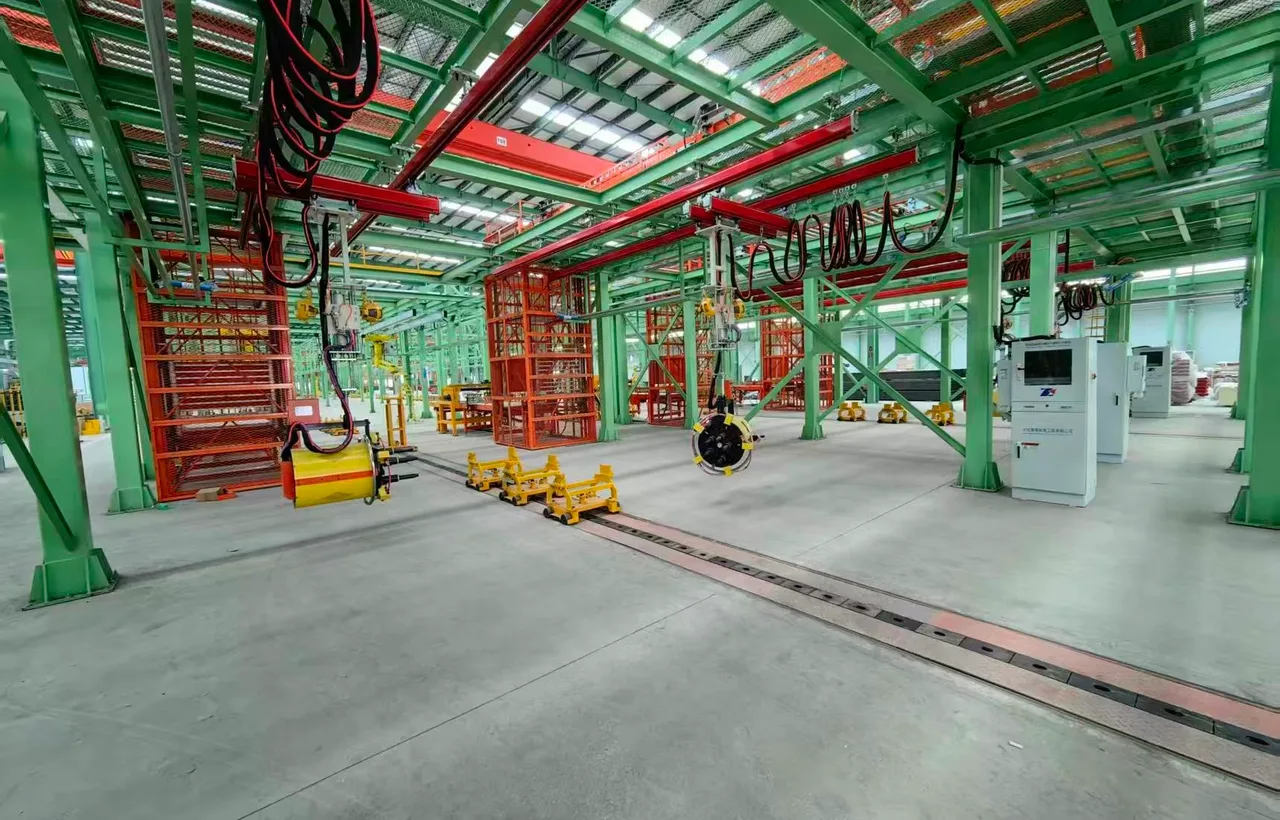Special vehicle final assembly line, Jintianma