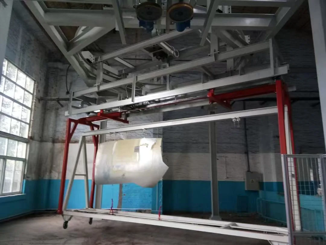 Aircraft skin coating conveyor line, AVIC Chengdu Aircraft