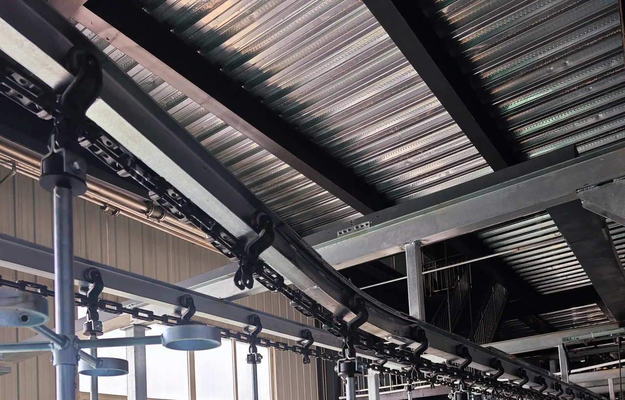 Glass insulator steam curing line (XT-100), Hebei Qinran