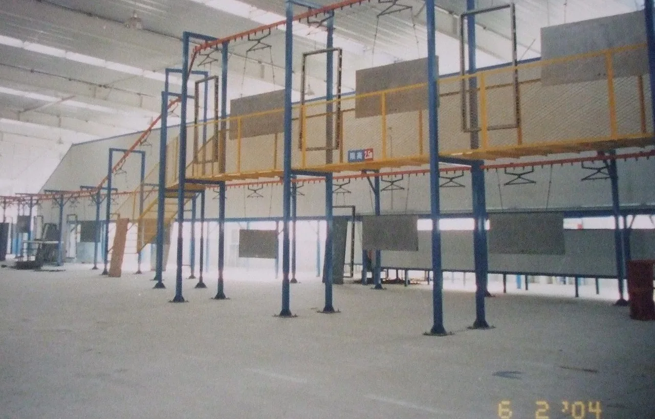 Security door conveyor line