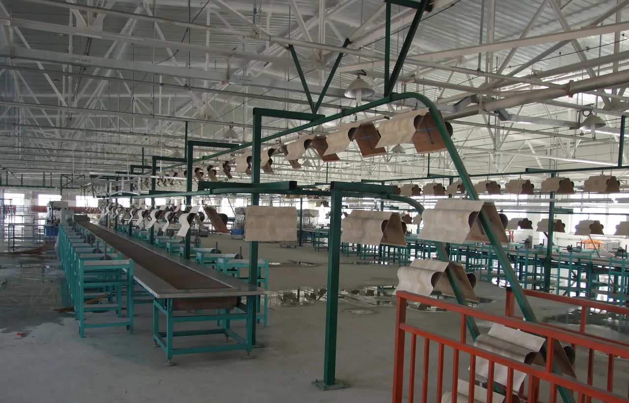 Rubber products production line