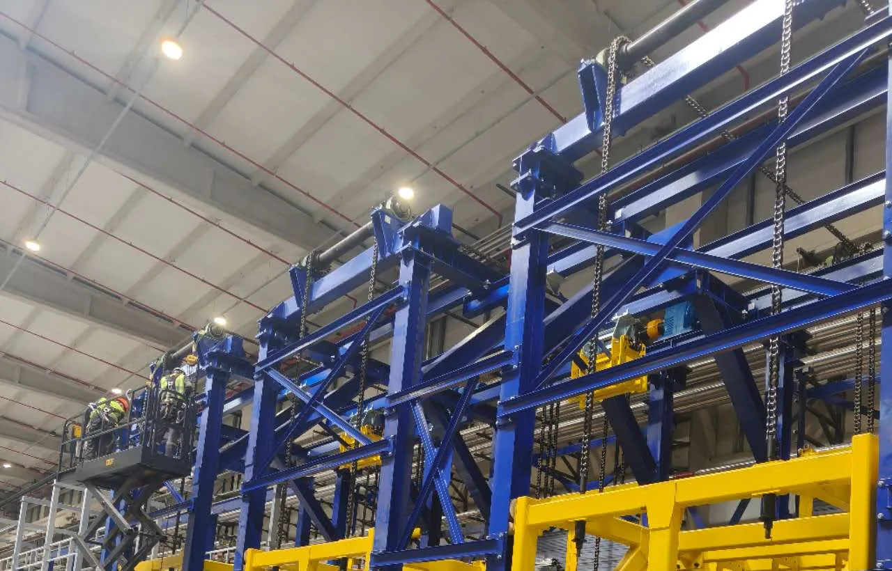 Transformer pretreatment matrix lift, Turkey customer